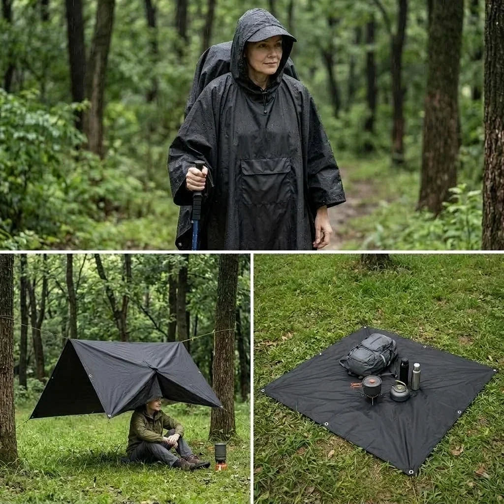 Wasserdichte Regenjacke – Leichter Regenschutz für unterwegs