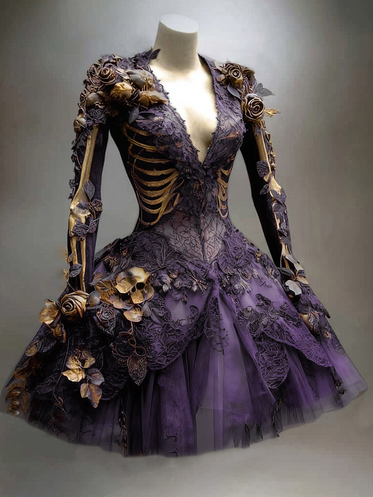 Wunderschön gefertigte Kleid