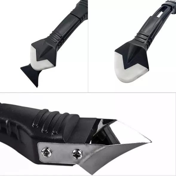 SealMaster 5-in-1 Silikon-Schaber-Werkzeugsatz | Perfekte Abdichtungen leicht gemacht