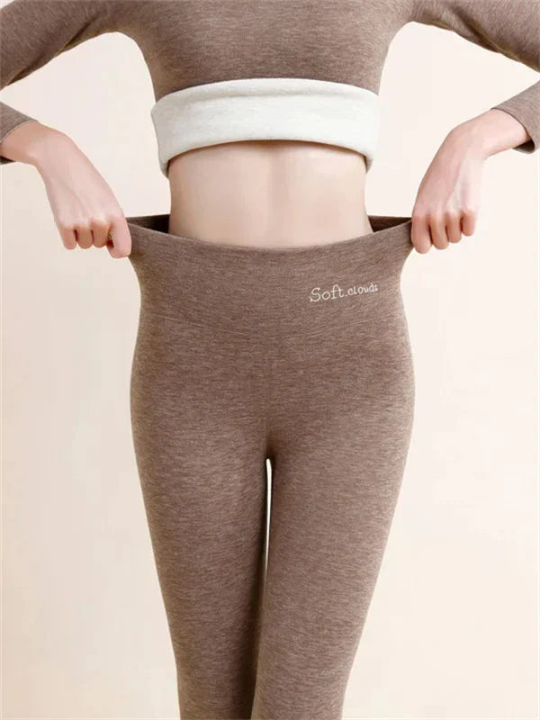 AstraWeave Cashmere-gefütterte Winter-Leggings für gemütliche Wärme
