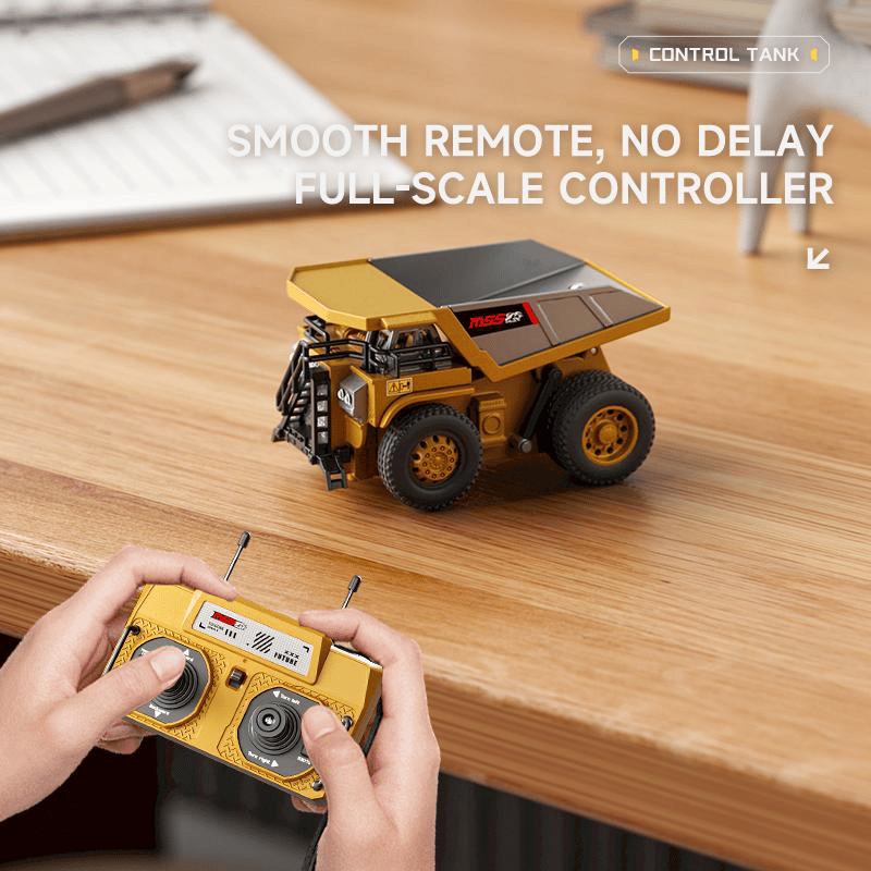 BuildMaster Mini RC Set | Lustige Baustellenfahrzeuge für endlose Spielabenteuer