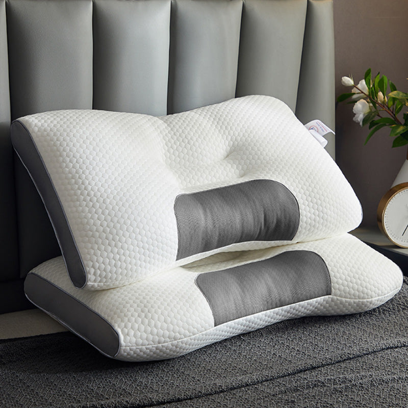 LuxiRest Antibakterielles Massagekissen | Ergonomische Nackenstütze für einen Erholsamen Schlaf und Entspannung