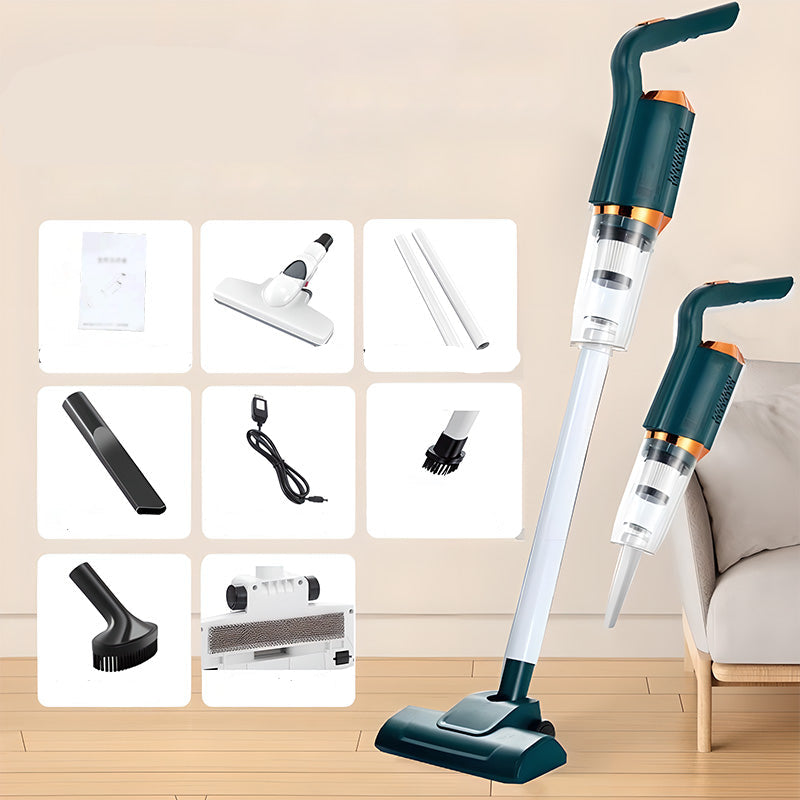 LuxiClean Elite Kabelloser Staubsauger | Leistungsstarke und vielseitige Reinigung für Zuhause und Auto