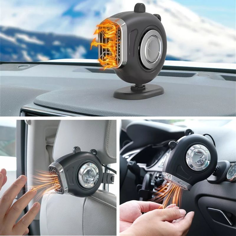12V Autoheizung – Tragbare Autoheizung mit 360° verstellbarem Winkel