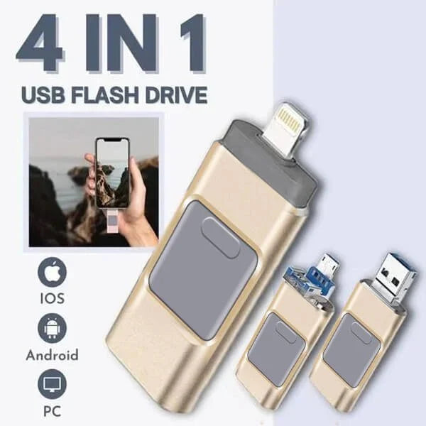 4 in 1 Hochgeschwindigkeits-USB-Flash-Laufwerk