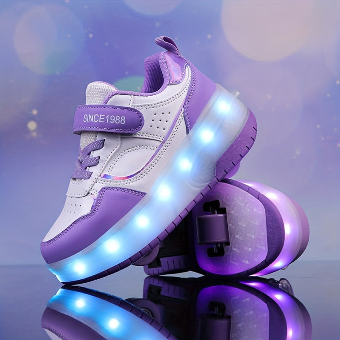 FlashRider – Lichtspektakel Roller Sneakers für Kinder