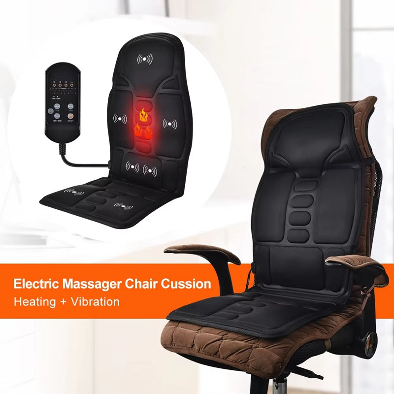 Elektrisches Massage-Sitzkissen mit Wärme – Massagekissen für Zuhause und Auto
