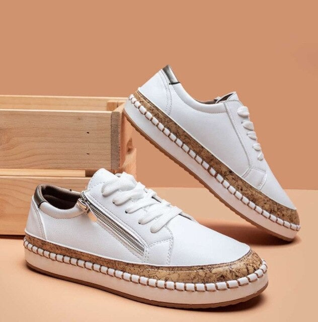 Florale Sneakers Komfort - Santorini Schuhe