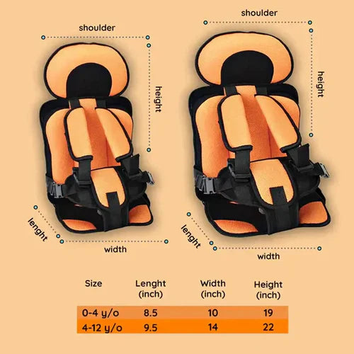 BowLift | Tragbare & zusammenklappbare Kindersitz-Erhöhung
