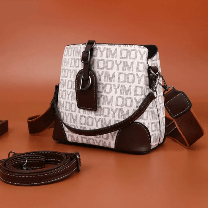 AllureLuxe | Elegante Leder Schultertasche Stilvolles Design