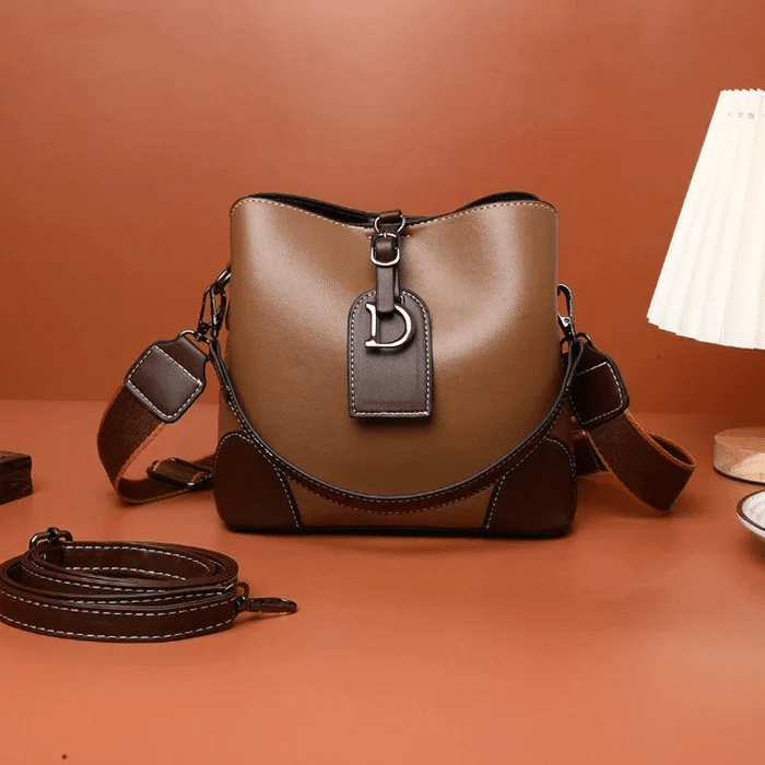 AllureLuxe | Elegante Leder Schultertasche Stilvolles Design