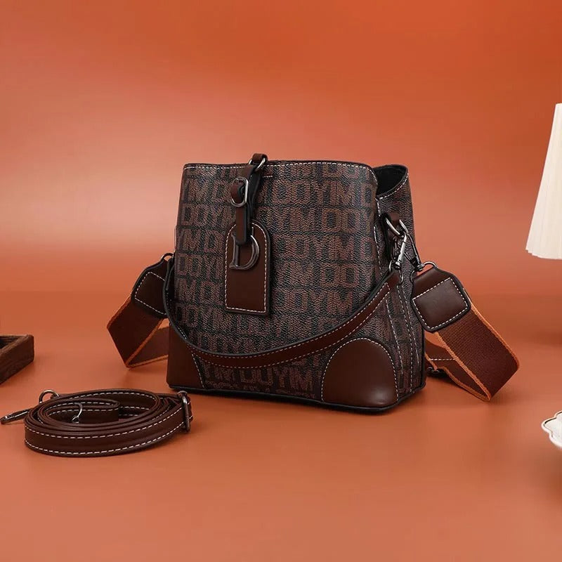 AllureLuxe | Elegante Leder Schultertasche Stilvolles Design
