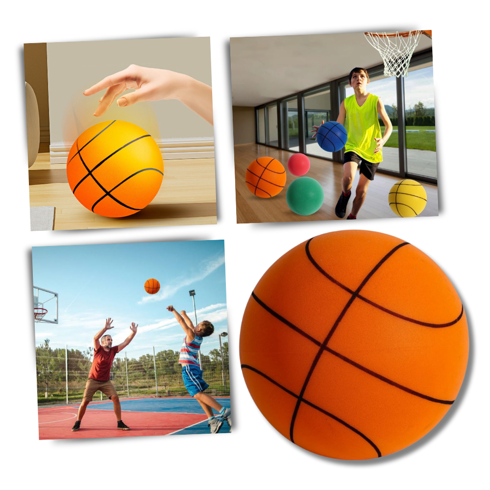 Farbenfroher leiser Basketball für Kinder