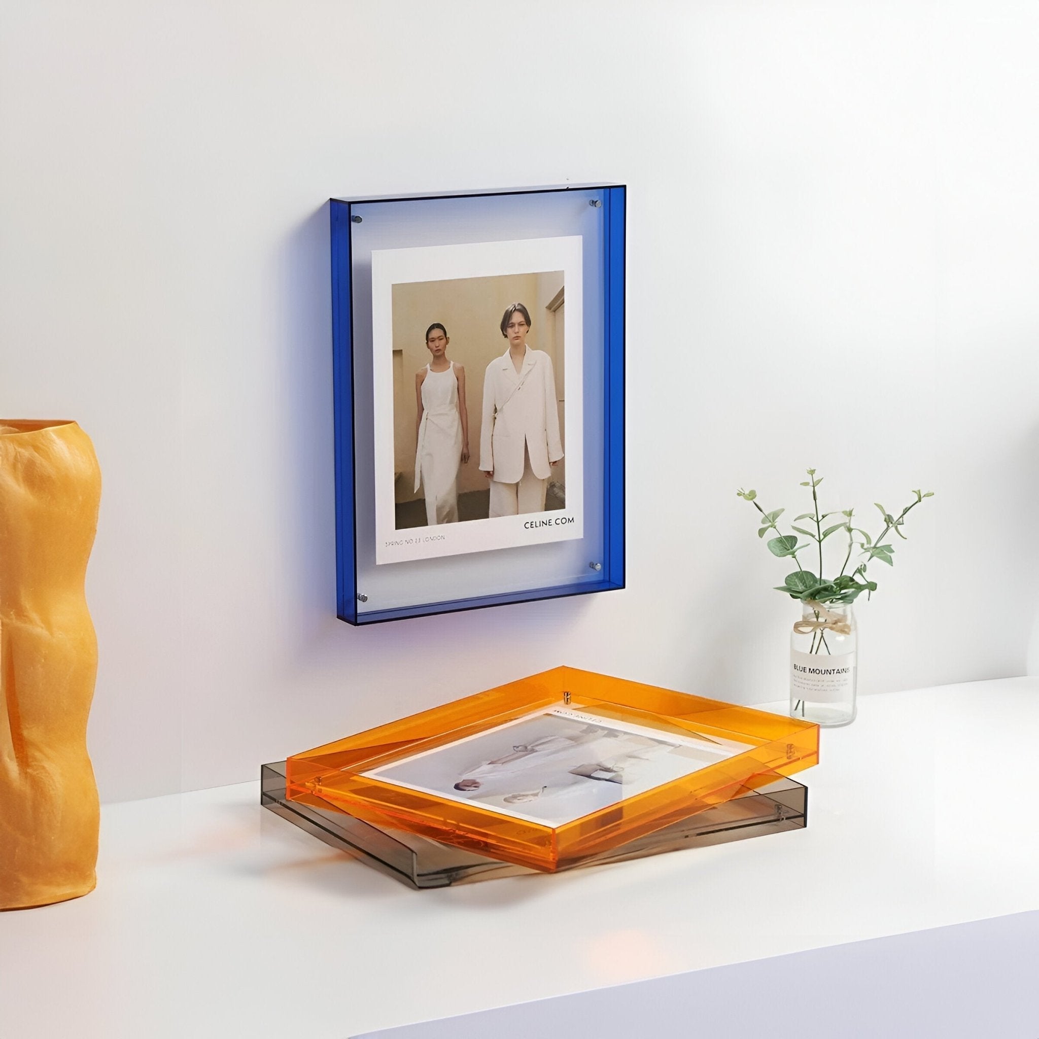 Frendorf | Moderner Designrahmen aus Acryl in Farbe
