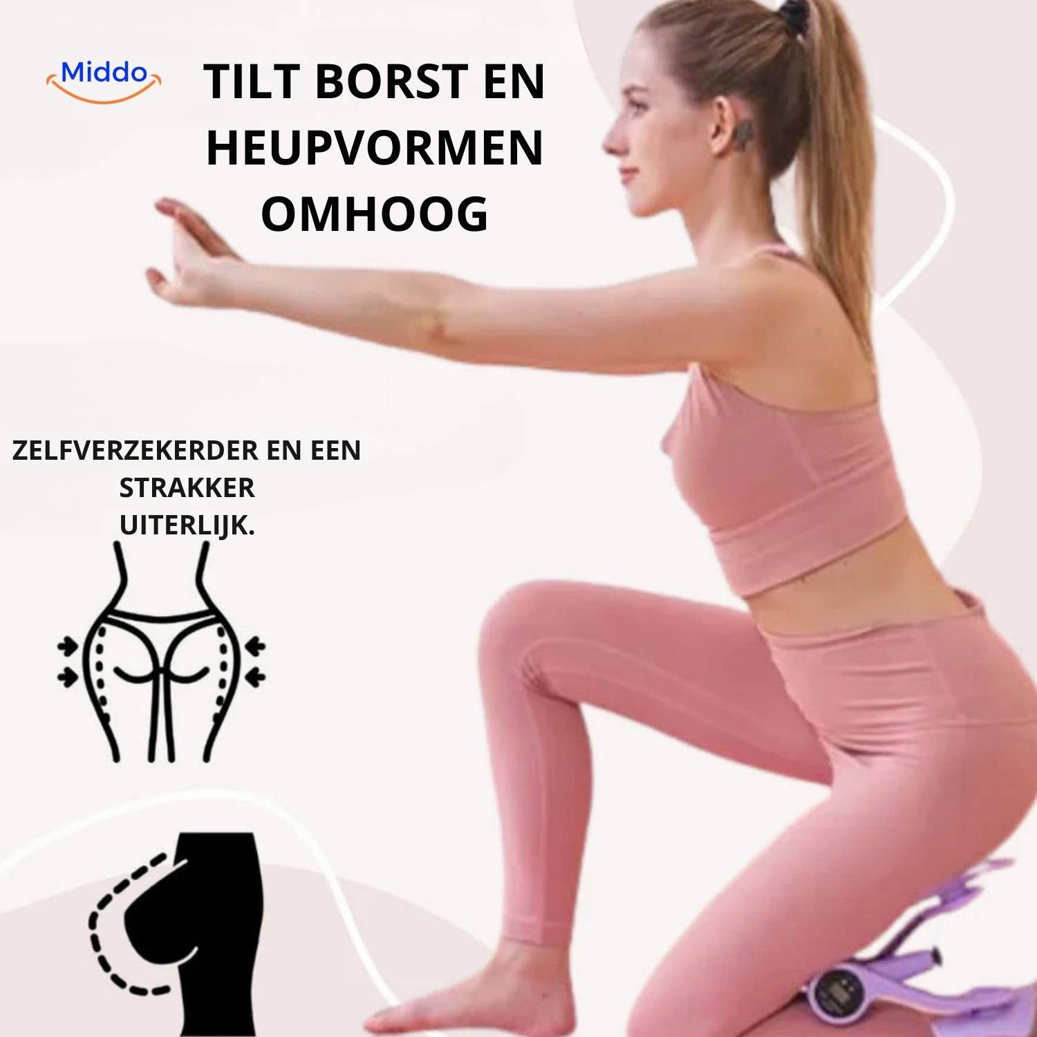 CoreFlex Beckenboden- und Hüfttrainer | Effektives Training für Core und Gesäßmuskulatur