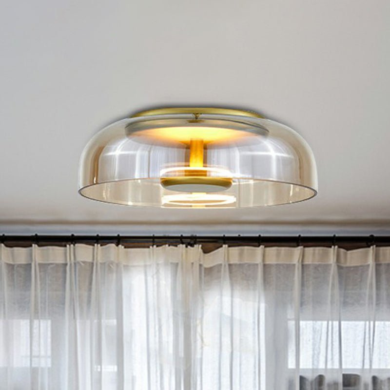 Frendorf | CrystalShine LED Deckenleuchte | Modernes Glasdesign