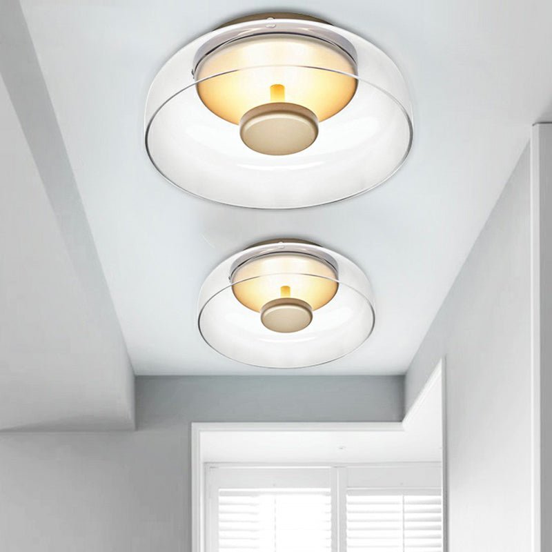 Frendorf | CrystalShine LED Deckenleuchte | Modernes Glasdesign