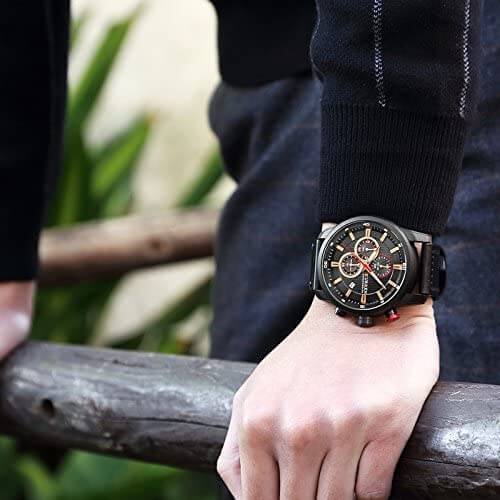 CURREN Chronograph Herren Uhr