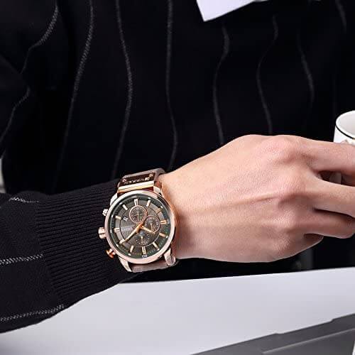 CURREN Chronograph Herren Uhr