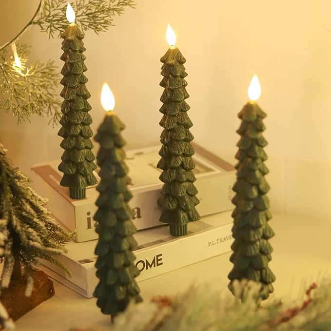 Flammenlose LED Kerzen mit Fernbedienung – Realistisches 3D-Flackermodell LumaGlow