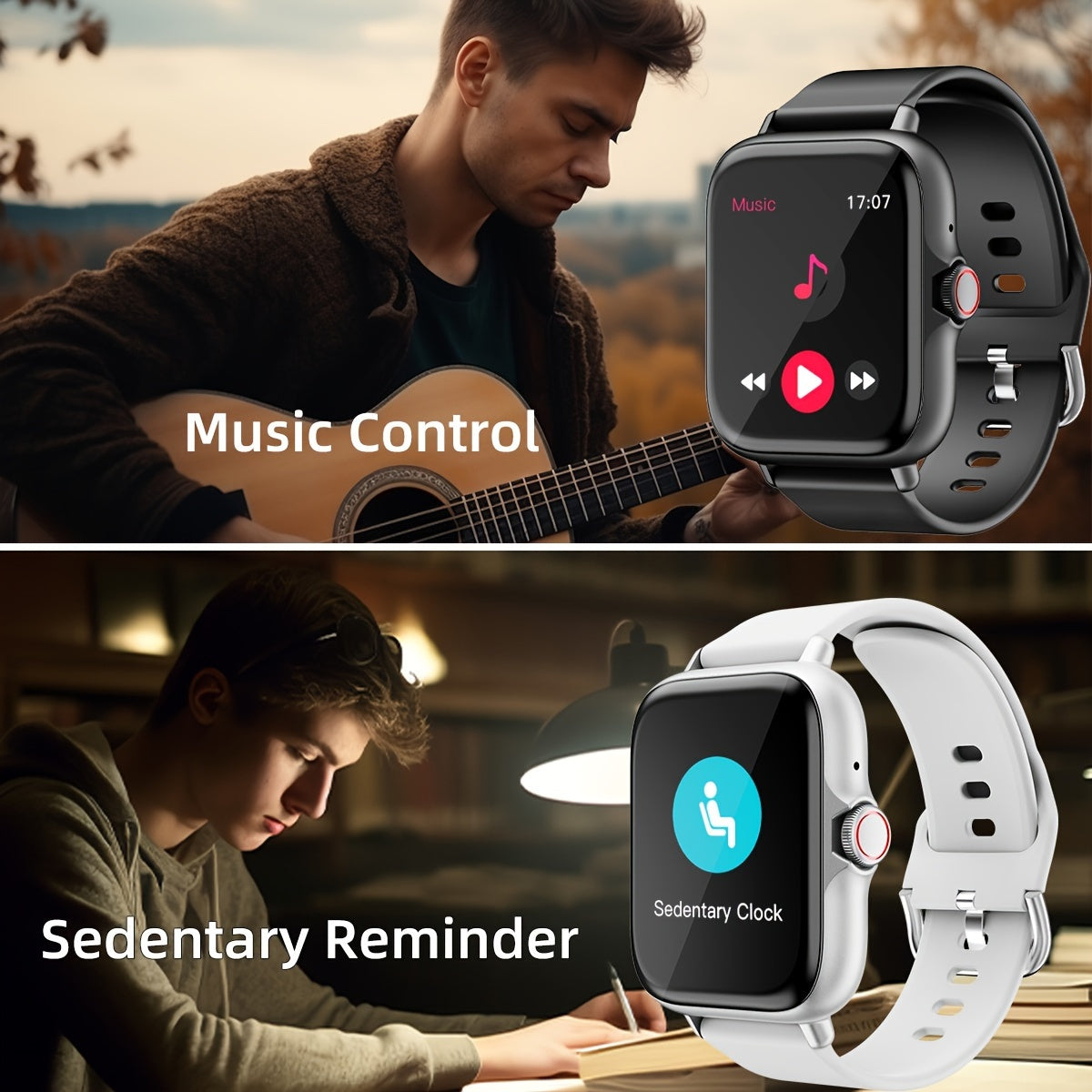 SmartFit Touch - Stilvolle Smartwatch mit Aktivitätstracker & Benachrichtigungen