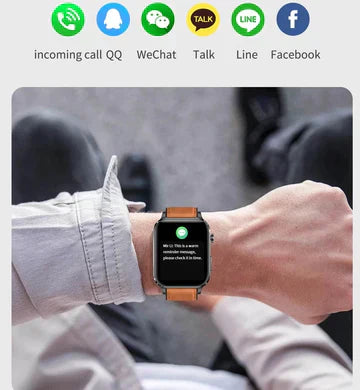 VitaTrack Wellness-Smartwatch für die Überwachung zu Hause