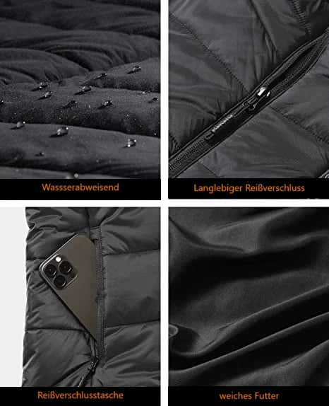 VitalWarm | Erleben Sie angenehme Wärme, wo und wann immer Sie wollen, mit dieser beheizbaren Jacke
