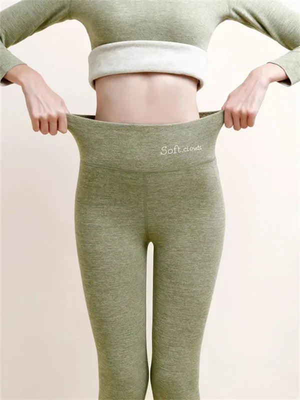 AstraWeave Cashmere-gefütterte Winter-Leggings für gemütliche Wärme