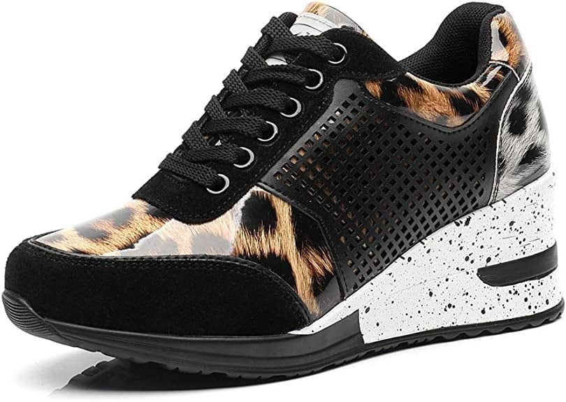 High Heel Sneakers mit Keilabsatz