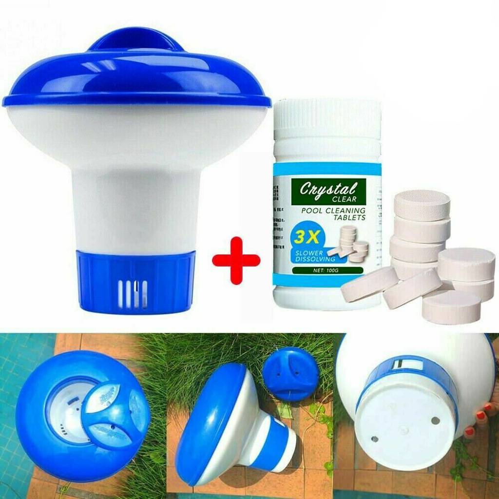 WhirlPool Tabletten | Lassen Sie das Wasser in kürzester Zeit wieder strahlen | 100 Stück