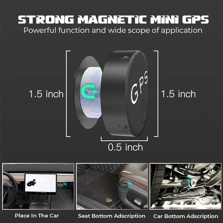 Micromag Tracker | Mini Magnetischer GPS Tracker