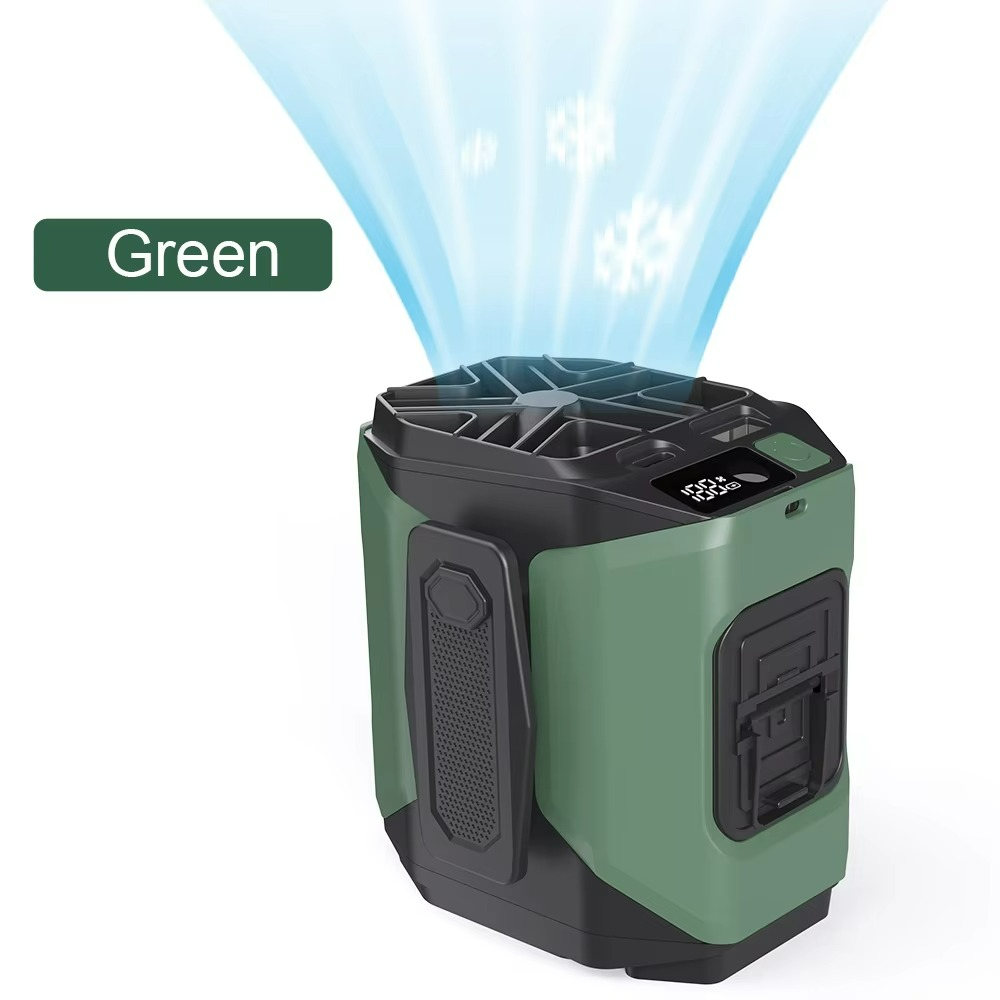 Venturo Breeze Fan | Tragbarer Herrenventilator mit Powerbank und LED-Lampe