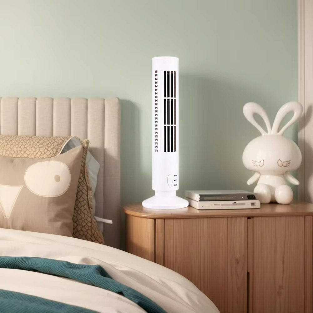 Brisella AirFlow Ventilator | Bladeless Design mit USB-Stromversorgung für Stil und Sicherheit