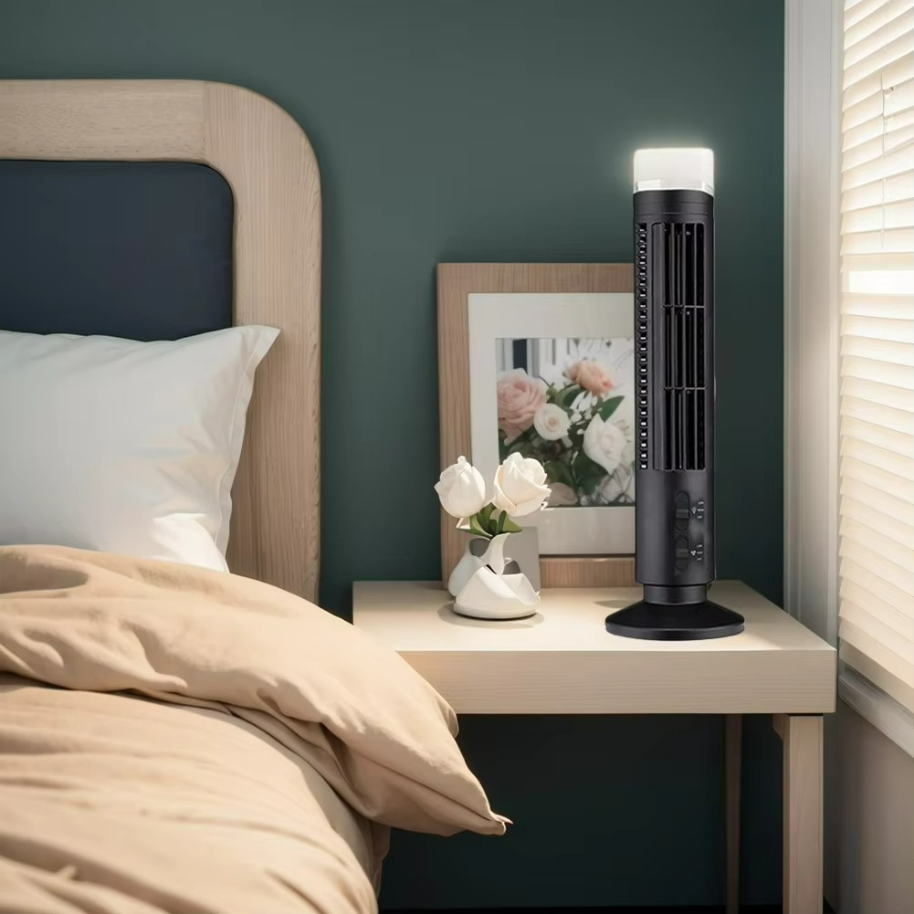 Brisella AirFlow Ventilator | Bladeless Design mit USB-Stromversorgung für Stil und Sicherheit