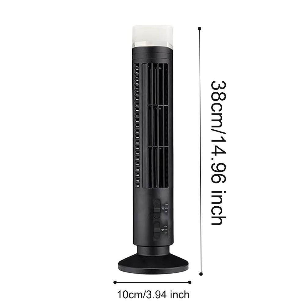 Brisella AirFlow Ventilator | Bladeless Design mit USB-Stromversorgung für Stil und Sicherheit