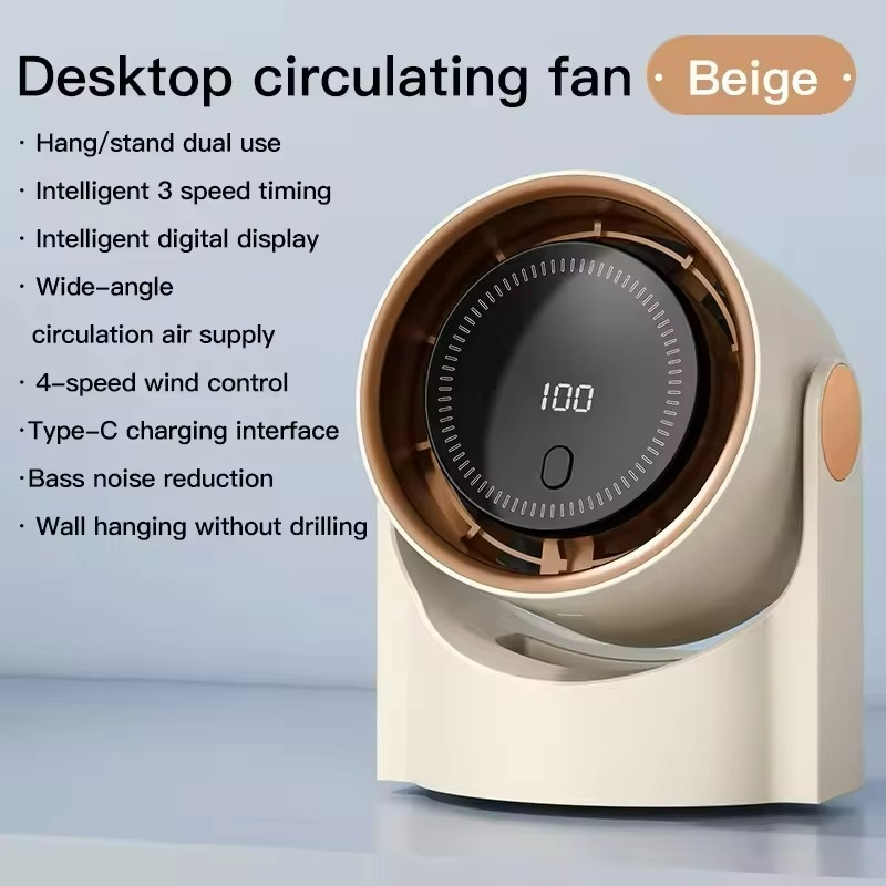 ClimaLuxe SilentAir Cooler | Drahtloser Luftkühler mit Luftbefeuchtung und ultra-leiser Funktion