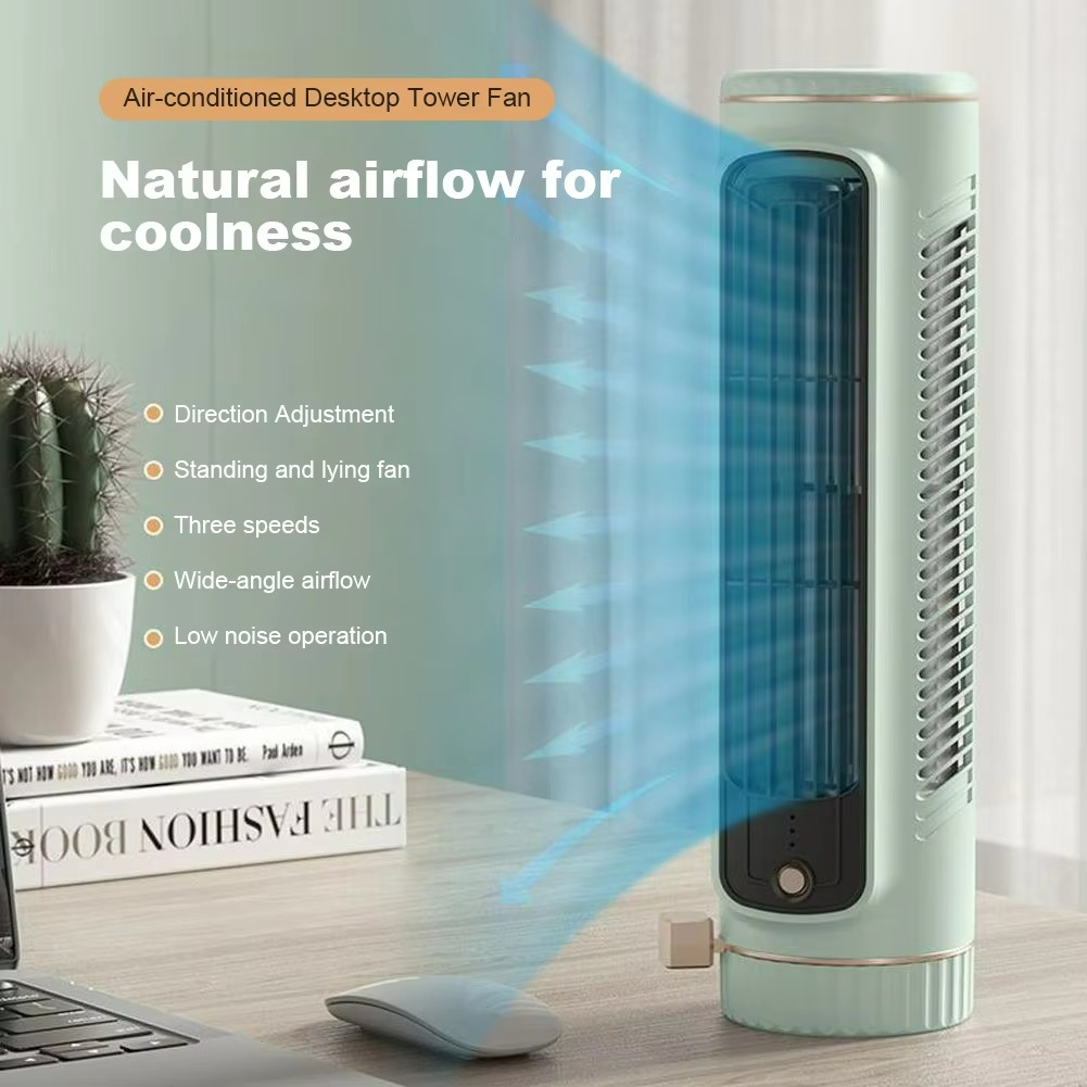 AeroBreeze bladloser Ventilator | 360° Luftzirkulation mit eisfrischer Brise