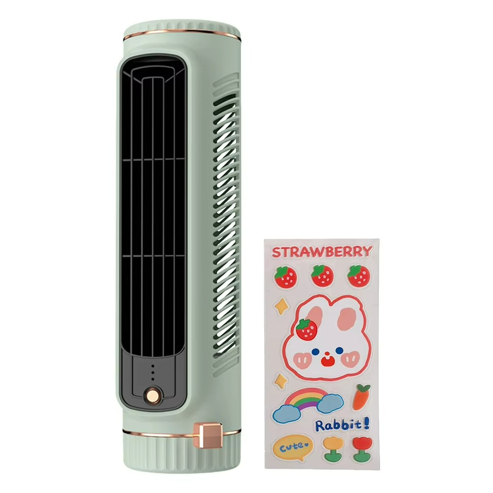 AeroBreeze bladloser Ventilator | 360° Luftzirkulation mit eisfrischer Brise