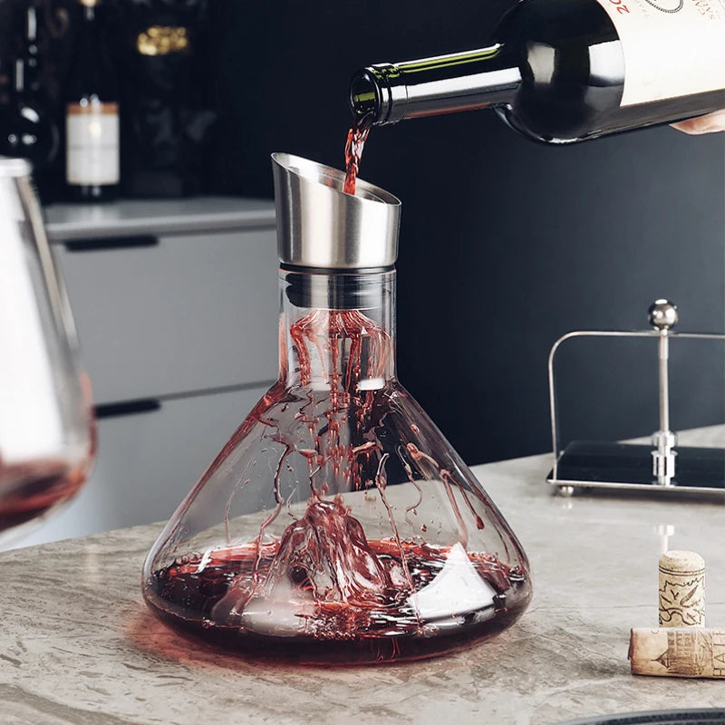 1500ml Weindekanter mit Belüfter