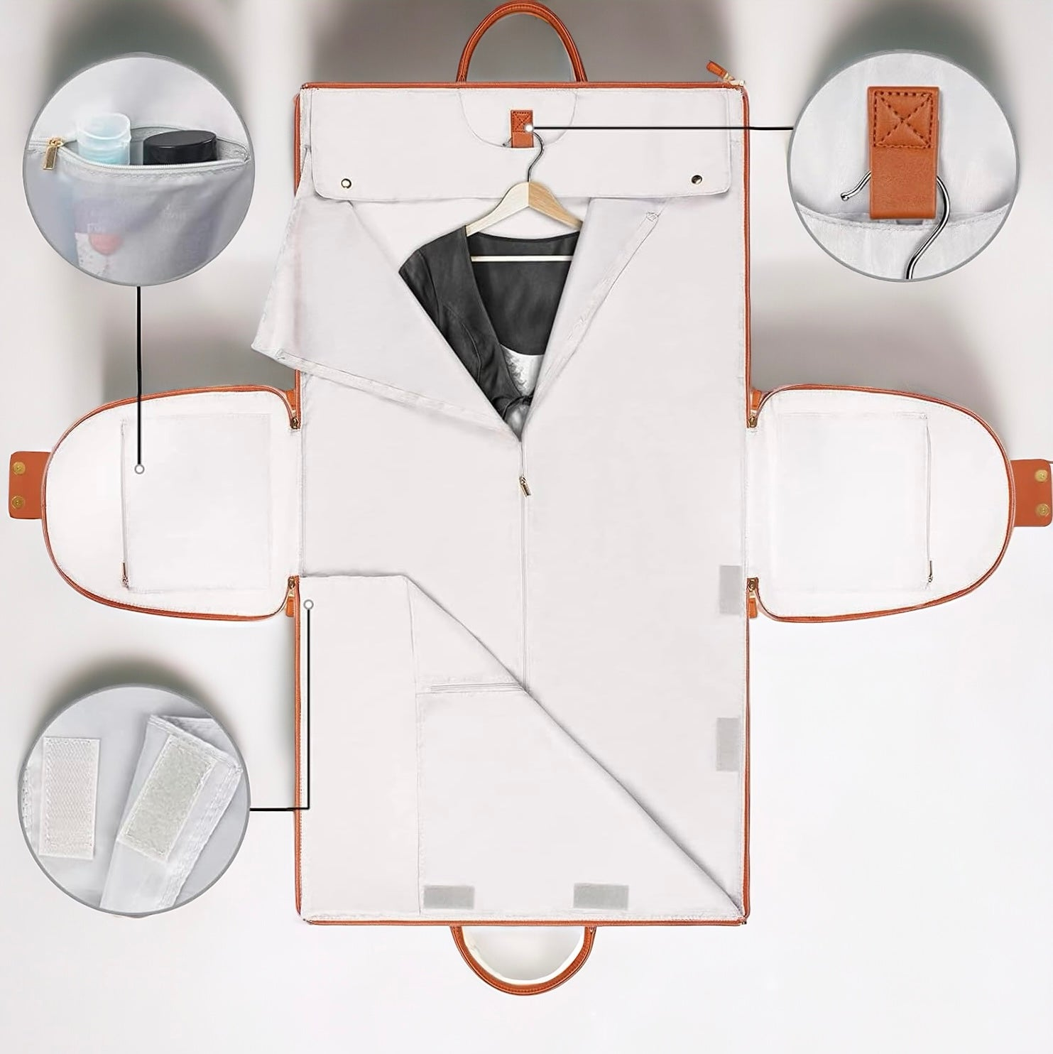 FlexiFold Tasche | Wasserfeste faltbare Kleidertasche