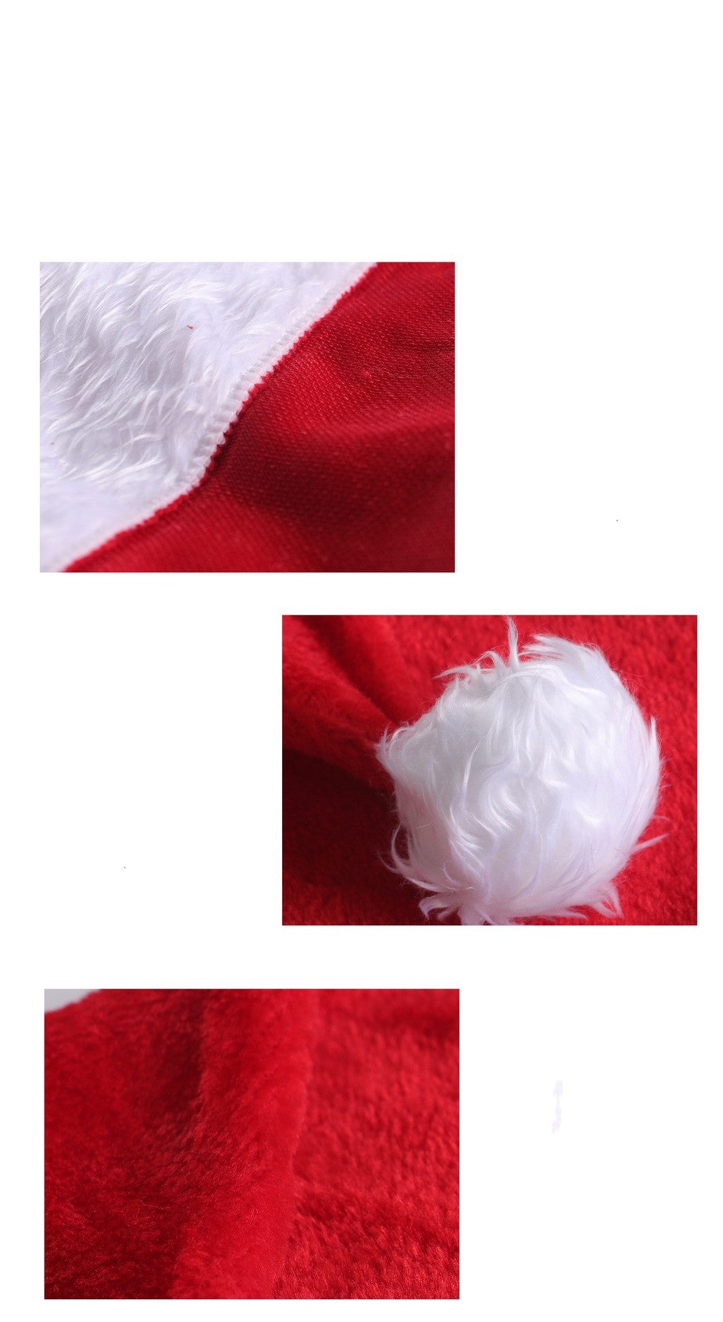 Beleuchtete Weihnachtsmütze mit LED-Lichtern – Weiche Plüsch-Santa-Mütze mit Farbenlicht