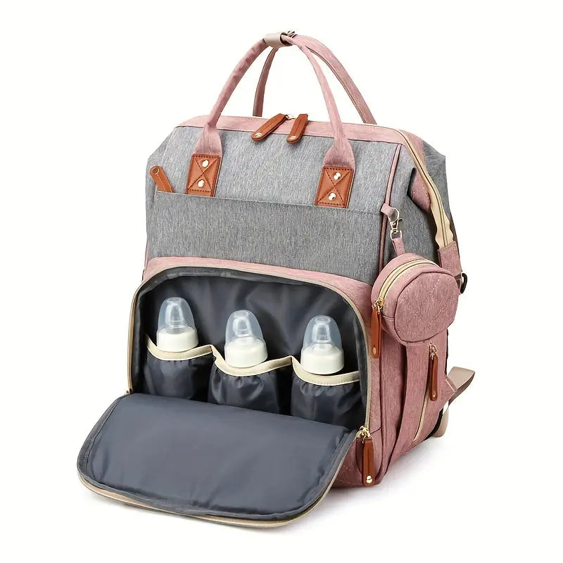 2in1 Baby Rucksack mit Wickelauflage