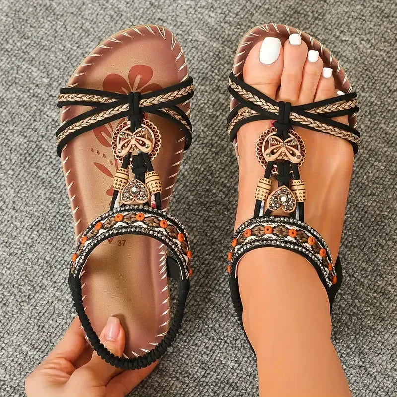 Orthopädische Sandalen Damen Komfort+