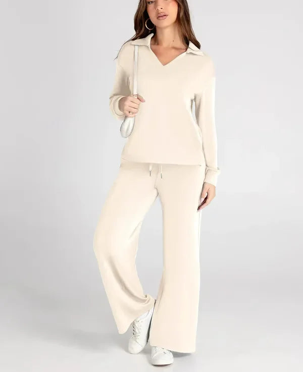 VioletVibe Gemütliches Hoodie-Set | Stylische und bequeme Loungewear für ultimativen Komfort