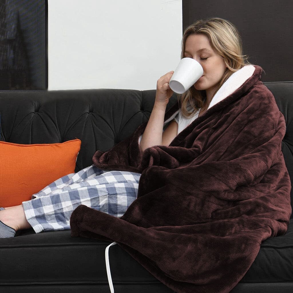 Flanell Elektrische Decken – Extra Weiche Wärmedecke für Kalte Nächte