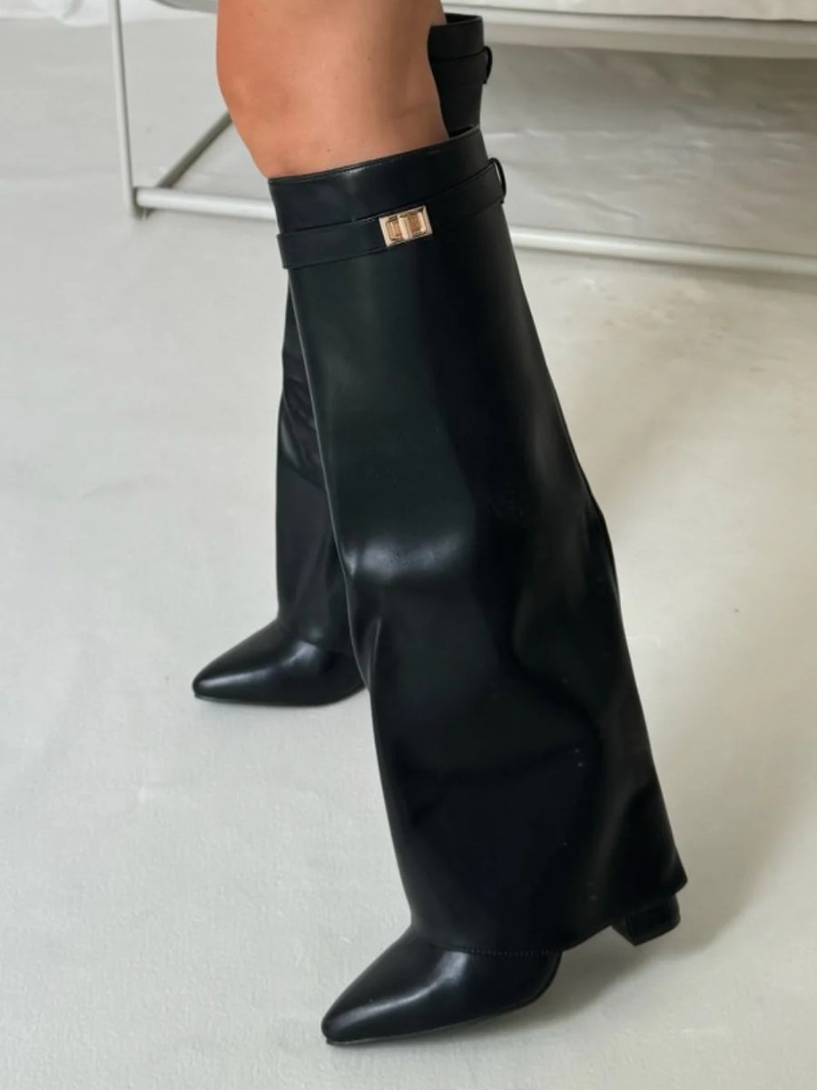 Elegante Damenschuhe in Hoher Qualität - Goldene Details