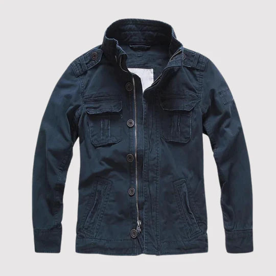 Stylische Jacke mit Reißverschluss - Mehrere Taschen | Komfort den ganzen Tag