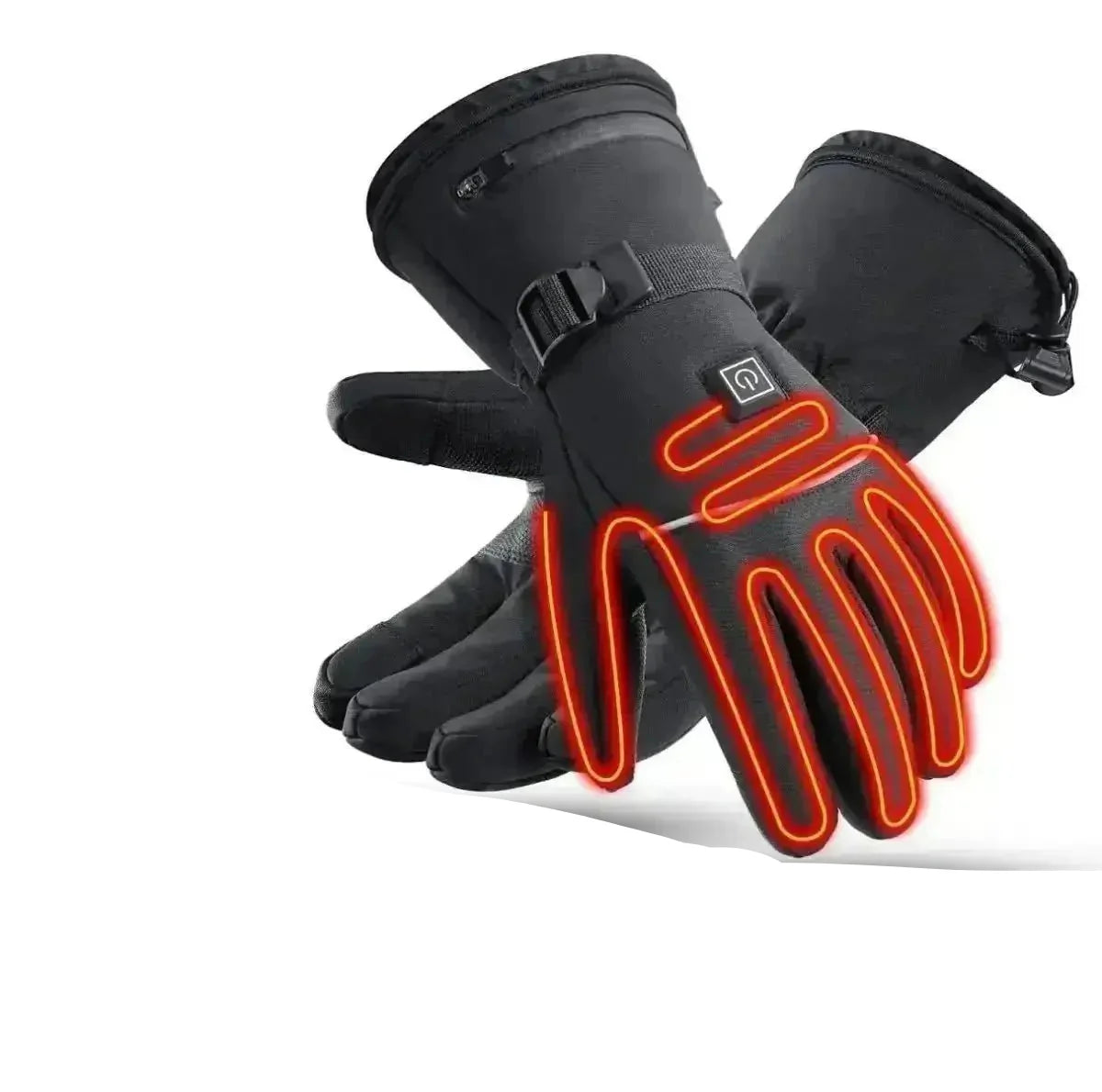 Elektrisch beheizte wasserdichte Handschuhe mit 3 Temperaturstufen