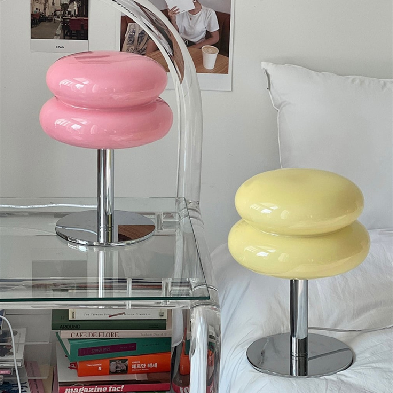 Italienische Designer Glas Tischlampe
