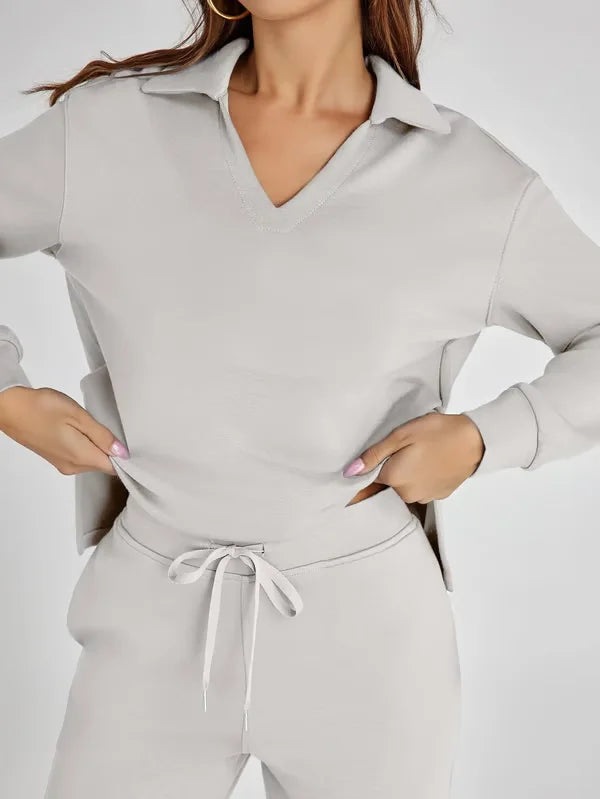 VioletVibe Gemütliches Hoodie-Set | Stylische und bequeme Loungewear für ultimativen Komfort